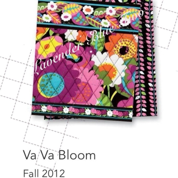 VERA BRADLEY Va Va Bloom Large Duffle Bag Zipper USA Pink Green Y2K Yellow - Picture 12 of 12